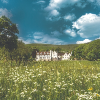 Glorious gardens: Losehill House Hotel & Spa, Hope, Derbyshire