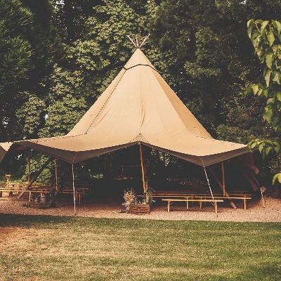 Wedding News: Tie the knot outside at Tipis at Whatton House