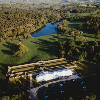 Osmaston Park provides a stunning backdrop to weddings