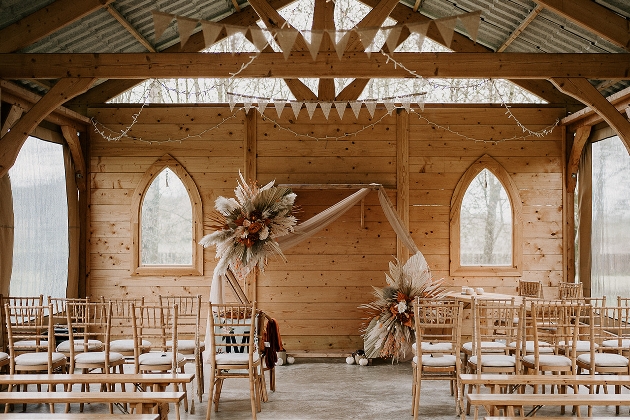 Tipis at Whatton House exterior